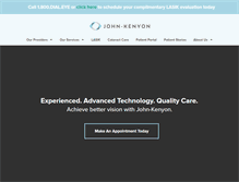 Tablet Screenshot of johnkenyon.com